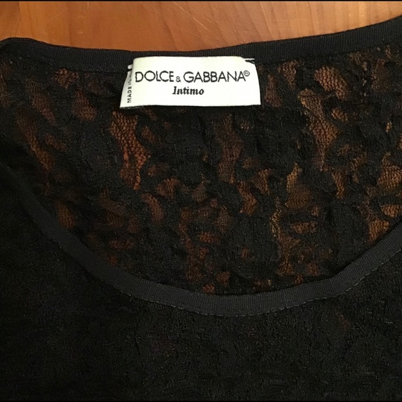 Dolce & Gabbana Tops - Dolce & Gabbana Intimo lace top